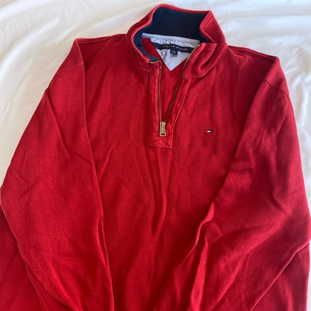 Men’s Tommy Hilfiger Red Sweater XL